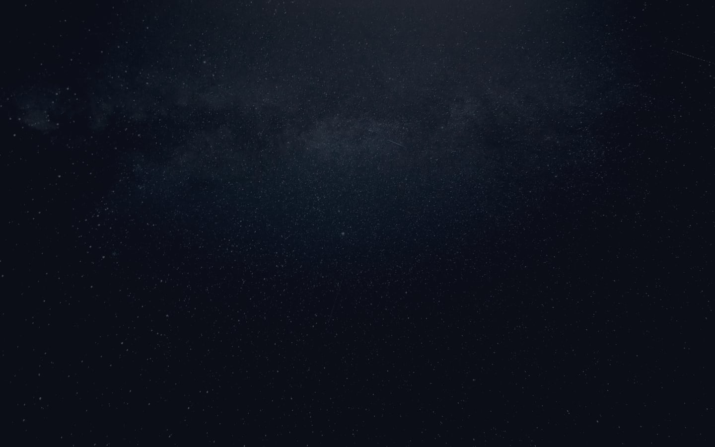 Endless stars in space.